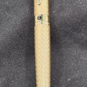 RARE VINTAGE WATERMAN PARIS BALLPOINT PEN - 22K GOLD PLATED